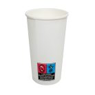 Fehér papírpohár 660ml (90mm)