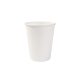 100% lebomló papírpohár fehér 100ml (65mm) műanyagmentes