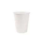 100% lebomló papírpohár fehér 220ml (80mm) műanyagmentes