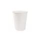 100% lebomló papírpohár fehér 220ml (80mm) műanyagmentes