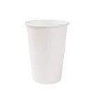 Papírpohár 100% lebomló fehér 340ml (90mm) műanyagmentes