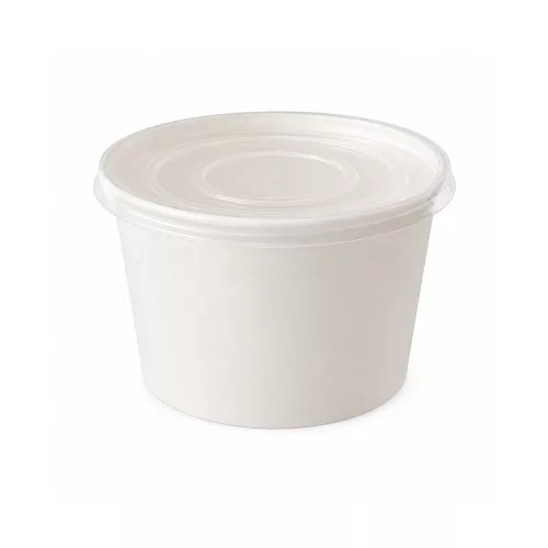 MALAGA tető papírtégelyre (500ml/118mm) PP