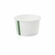 Lebomló PLA bevonatú papírtégely 180ml (90mm)