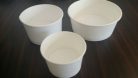 Lebomló PLA bevonatú papírtégely 180ml (90mm)