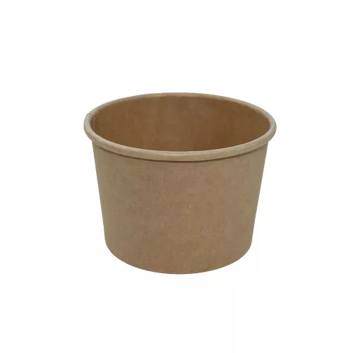 KING MINI 240 ml papírpohár kraft (90mm)