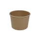KING MINI 240 ml papírpohár kraft (90mm)
