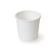 GRANADA 500 ml leveses papírpohár fehér (98mm)