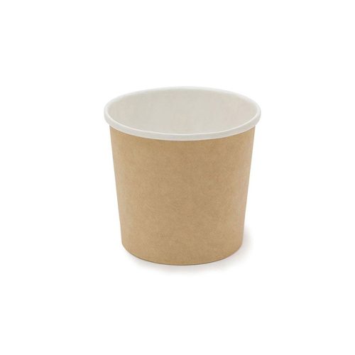 GRANADA 500 ml leveses papírpohár kraft (98mm)