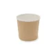 GRANADA 500 ml leveses papírpohár kraft (98mm)