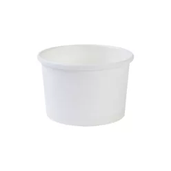 MALAGA 500 ml leveses papírtégely (118mm) fehér