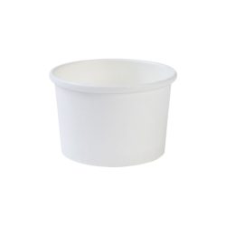 SoupToGo leveses papírpohár 500ml fehér (118mm) MALAGA