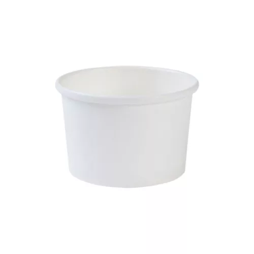 MALAGA 500 ml leveses papírtégely (118mm) fehér