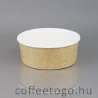 Papír salátás alj 750 ml kraft