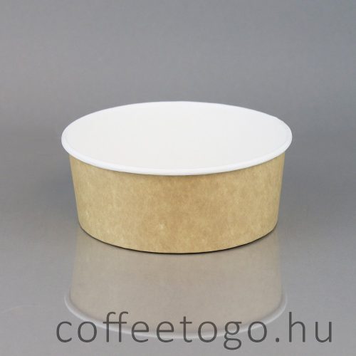 Papír salátás alj 750 ml kraft