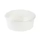Papír salátás alj 1300ml fehér (185mm)