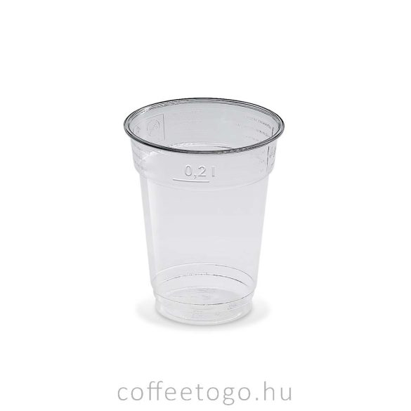 Shake pohár 200ml PET (K) 78mm