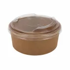 Salátás TO-GO tető (750 ml és 1000 ml papír MÁLTA dobozra) víztiszta