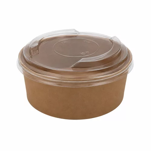 Salátás TO-GO tető (750 ml és 1000 ml papír MÁLTA dobozra) víztiszta