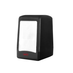 Szalvéta adagoló fagyis 17x17 cm (fekete)