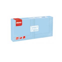 Világoskék szalvéta 25x25cm, 2 rétegű, koktél