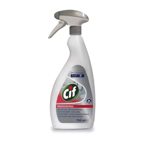 CIF Professional Washroom, fürdőszoba tisztító- és vízkőoldó 750 ml
