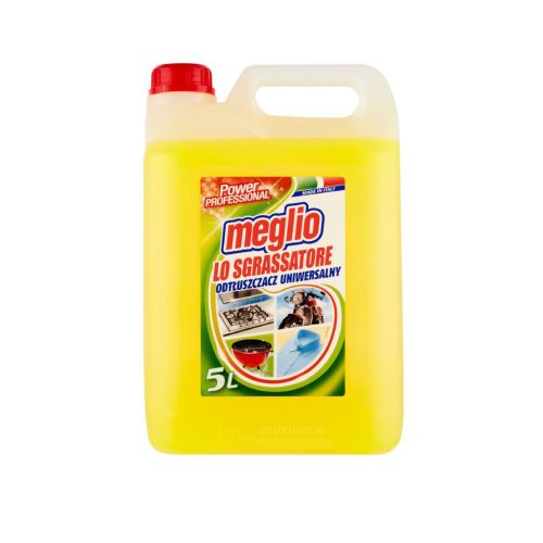 Hideg zsíroldó Meglio Sgrassatore, citromos 5 liter