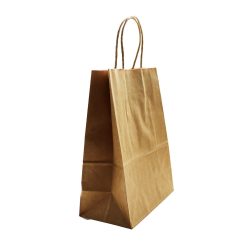 Papírtáska 21x27+11cm (barna) -ExTRA ERŐS-