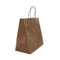 Papírtáska 28x28+15cm (barna) -ExTRA ERŐS-