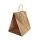 Papírtáska 28x28+22cm (barna) -ExTRA ERŐS-