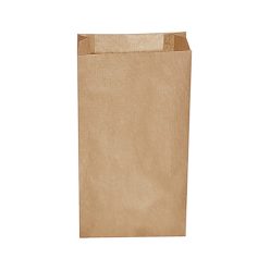 Sütőipari papírzacskó (1kg) barna 135x235mm