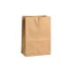 Talpas papírzacskó 180x265+110mm barna