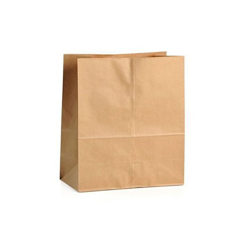 Talpas papírzacskó 180x265+110mm barna