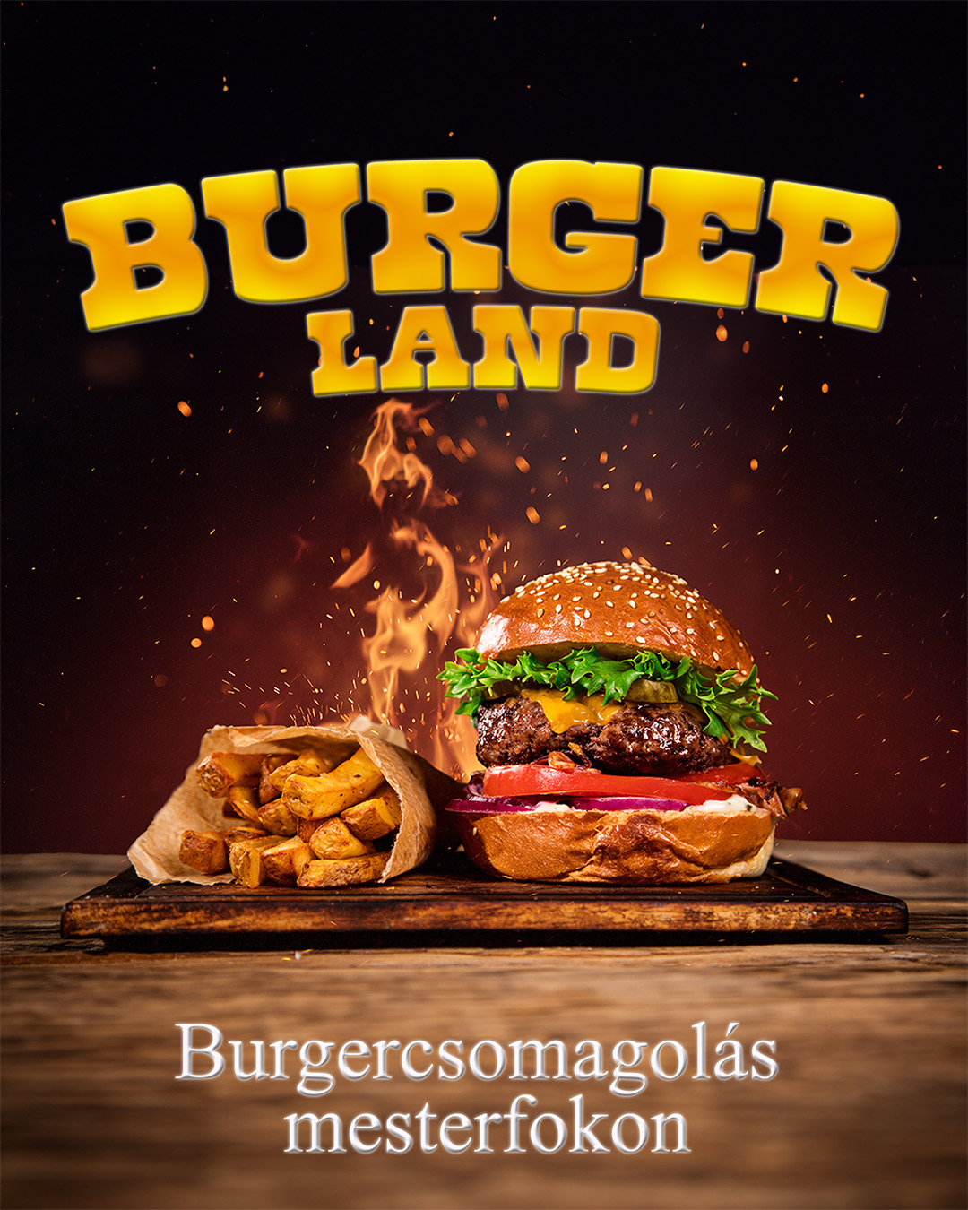 hamburger csomagolóanyagok